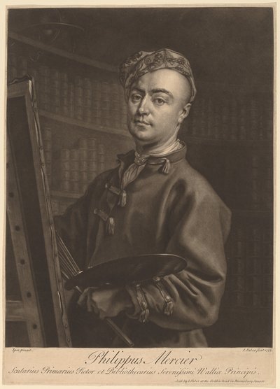 Philip Mercier - John Faber II after Philip Mercier
