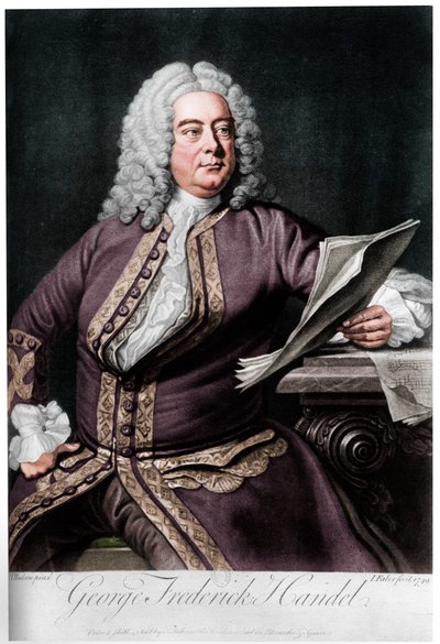 George Frideric Handel, compositeur baroque britannique d