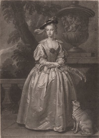 Mademoiselle Hudson - John Faber the younger
