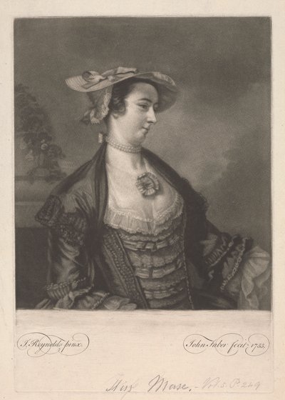 Mademoiselle Meux - John Faber the younger