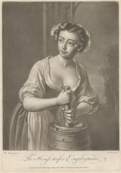Les Occupations de la Ménagère - John Faber the younger