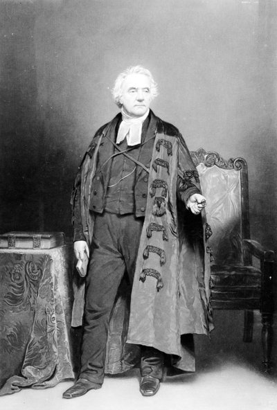 Thomas Chalmers, gravé par James Faed, 1849 - John Faed