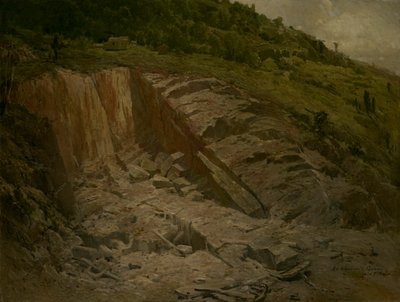 Une Carrière Abandonnée - John Ferguson Weir