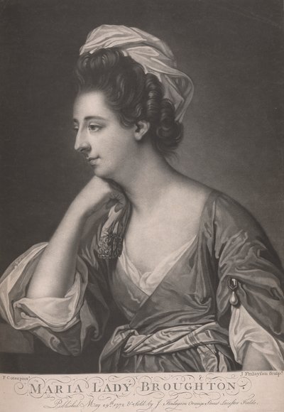 Maria, Lady Bronghton (d. 1785) - John Finlayson