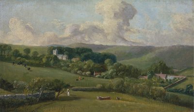 Osmington: Vue sur le village - John Fisher