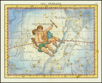 1776 - John Flamsteed - Les Gemeaux (Gemini) - John Flamsteed