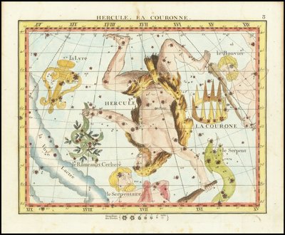 Hercule, La Couronne - John Flamsteed