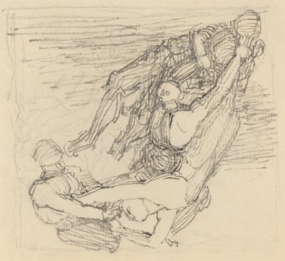 Figure Transportée dans les Airs - John Flaxman