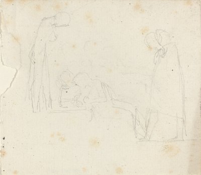 Groupe de cinq figures - John Flaxman