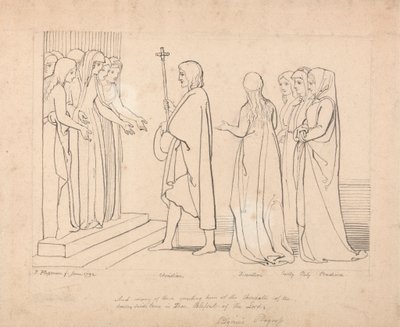 Illustration du Progrès du Pèlerin - John Flaxman
