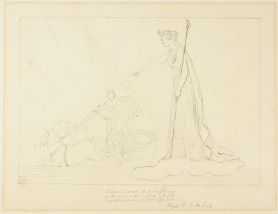 Juno Comanding the Sun to Set (en anglais) - John Flaxman