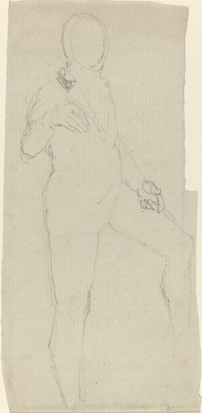 Figure masculine en tenue contemporaine - John Flaxman