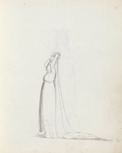 Mme Siddons en Constance, 1783 - John Flaxman