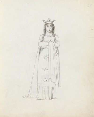 Mme Siddons en Constance, 1783 - John Flaxman