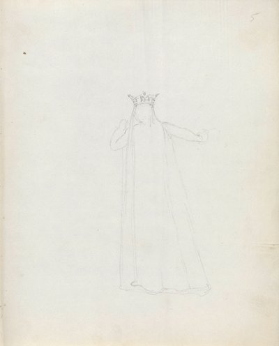 Mme Siddons en Constance, 1783 - John Flaxman