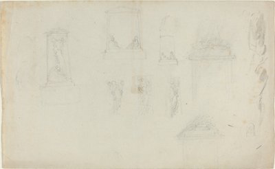 Études pour un Monument - John Flaxman