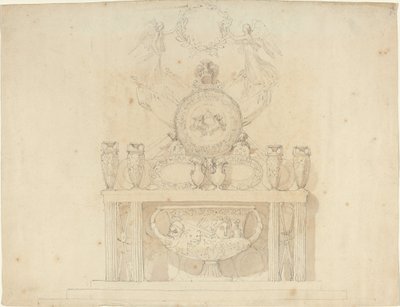 Étude pour les Décorations du Palais de Buckingham - John Flaxman