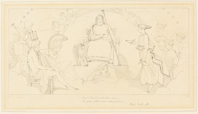 Le Conseil des Dieux - John Flaxman
