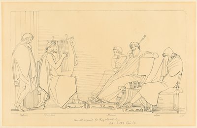 Le chant de Demodocus - John Flaxman