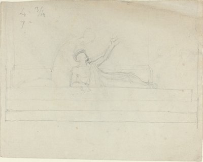 Deux figures classiques grecques - John Flaxman