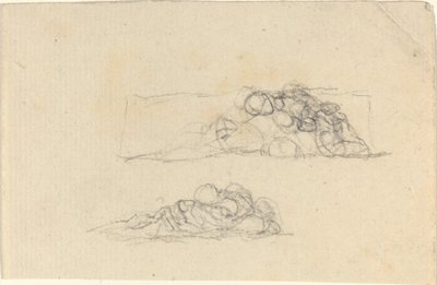 Deux groupes de figures blotties - John Flaxman