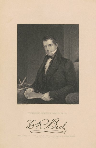 Theodric Romeyn Beck, M.D. - John Francis Eugene Prud