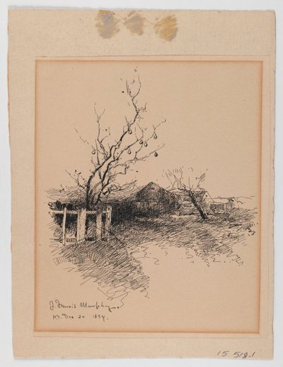 Paysage, N.Y., 20 décembre 1894 - John Francis Murphy