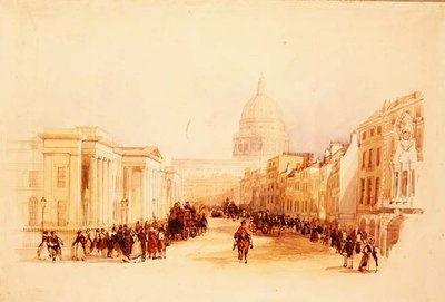 Bureau de poste général et St. Martin le Grand - John Francis Salmon