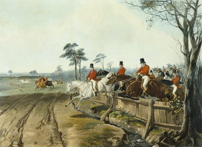 Full Cry, gravé par Huffman et Mackrill - John Frederick Herring Snr