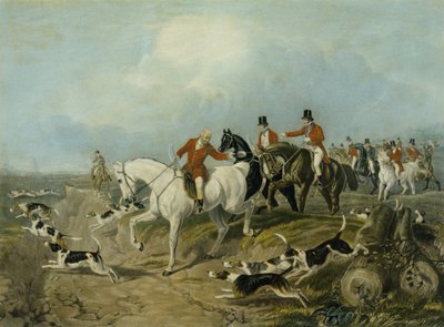 La découverte, gravé par Huffman et Mackrill - John Frederick Herring Snr