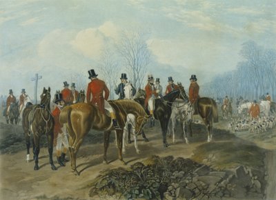 The Meet, gravé par Huffman et Mackrill - John Frederick Herring Snr
