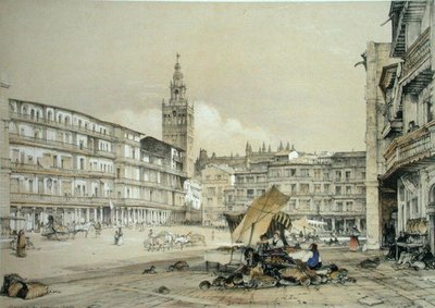 Plaza de San Francisco, Séville, de 