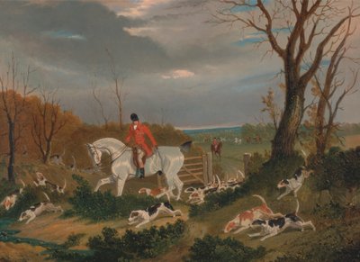 La chasse au Suffolk : Aller à la couverture près de Herringswell - John Frederick Herring