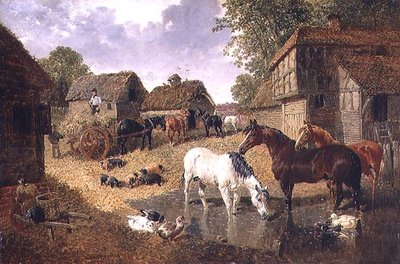 Chargement du chariot de foin - John Frederick Herring Jnr