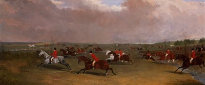 Une chasse en pleine course - John Frederick Herring Senior