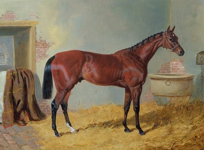 Nutwith de M. S. Wrather dans une écurie - John Frederick Herring Senior