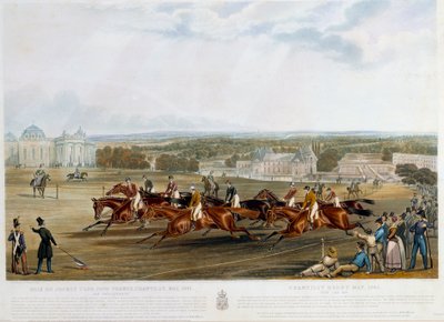 Prix du jockey club à Chantilly en 1841 - John Frederick Herring Senior
