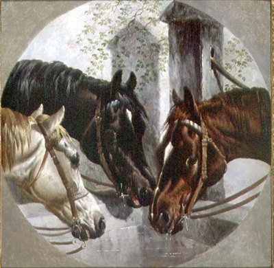 Les Trois Amis - John Frederick Herring Senior