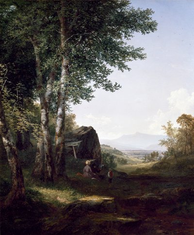 Vue de la Montagne Mansfield, 1849 - John Frederick Kensett