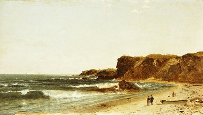 Quarante marches, Newport, Rhode Island, 1871 - John Frederick Kensett