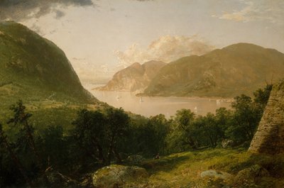 Scène de la rivière Hudson, 1857 - John Frederick Kensett