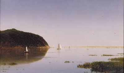 Rivière Shrewsbury, New Jersey, 1859 - John Frederick Kensett