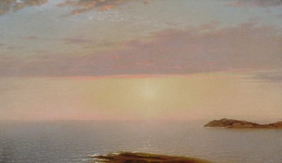 Coucher de soleil, 1872 - John Frederick Kensett