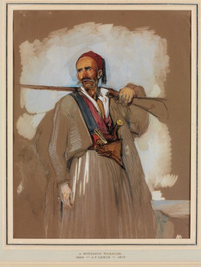 Un guerrier suliote - John Frederick Lewis
