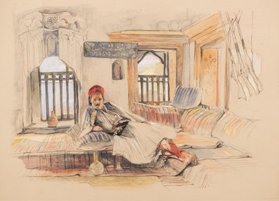 Un intérieur oriental - John Frederick Lewis