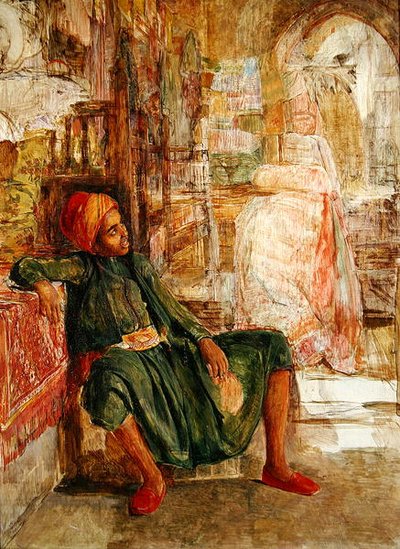 Ebdul Hadi, une étude de portrait - John Frederick Lewis