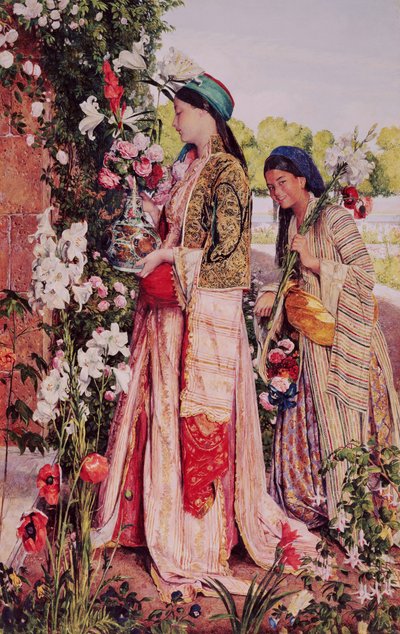 Lilium Auratum - John Frederick Lewis