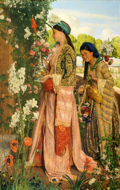 Lilium Auratum, 1871 - John Frederick Lewis