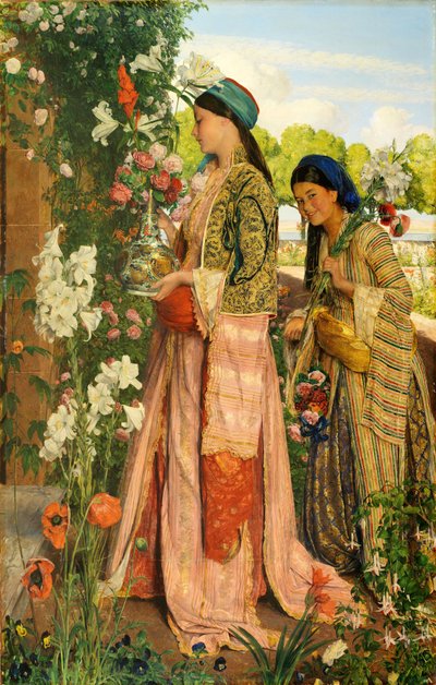Lilium Auratum, 1871 - John Frederick Lewis