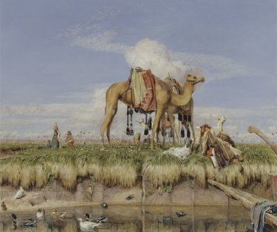 Sur les rives du Nil, Haute-Égypte - John Frederick Lewis